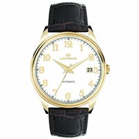 Reloj Lorenz Hombre Automatico in Acero chapado en oro amarillo 027186AA - 027186AA